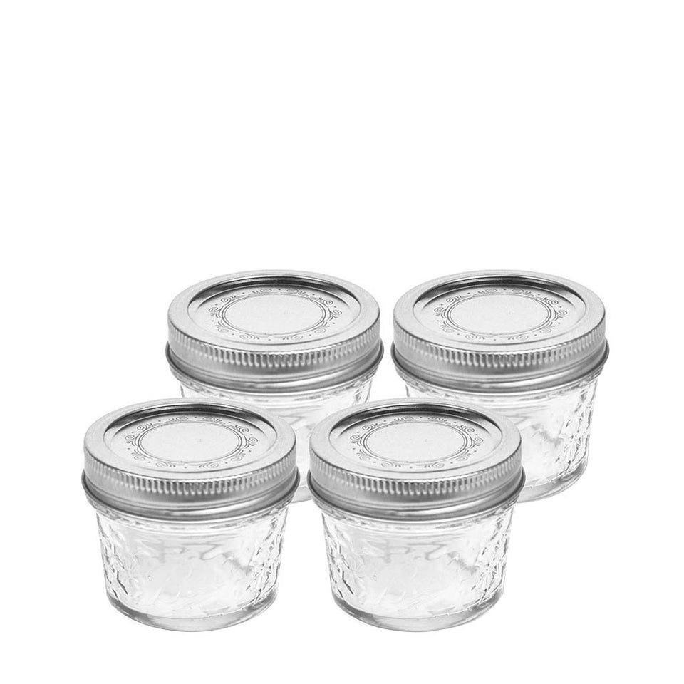 Personal Blender Glass Mason Jar - 125ml with Lid
